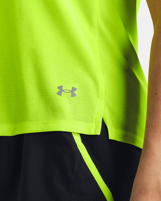 Women's UA Launch Short Sleeve image number 2