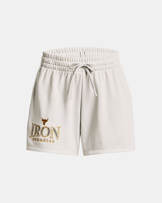 Women's Project Rock Everyday Terry Shorts image number 5