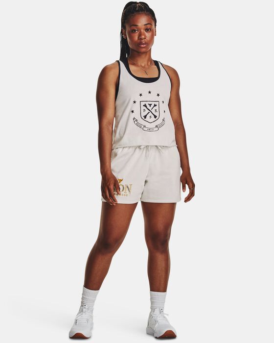 Women's Project Rock Everyday Terry Shorts image number 2