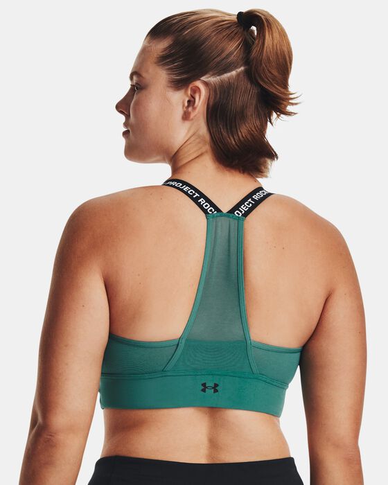 Women's Project Rock Infinity Mid Sports Bra image number 4