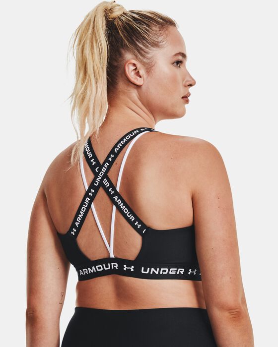 Women's UA Crossback Low Sports Bra image number 7