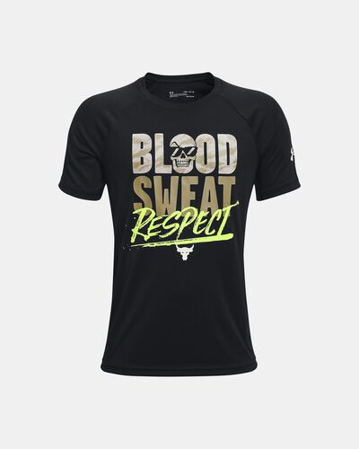 Boys' Project Rock Tech™ Respect Short Sleeve