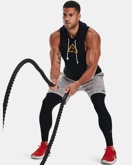 Men's Project Rock Sleeveless Hoodie image number 4