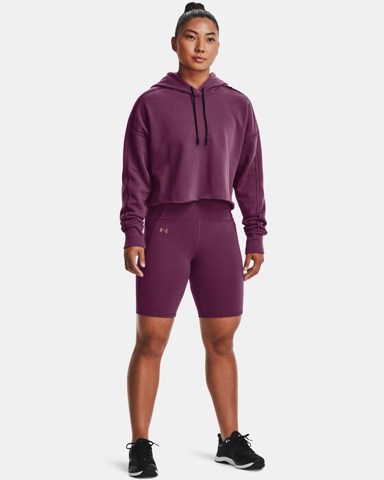 Women's UA Terry Crop Hoodie image number 2