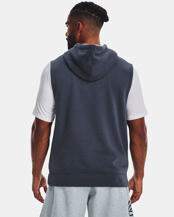 Men's Curry Fleece Sleeveless Hoodie image number 1