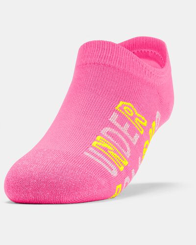 Girls' UA Essentials No Show – 6-Pack