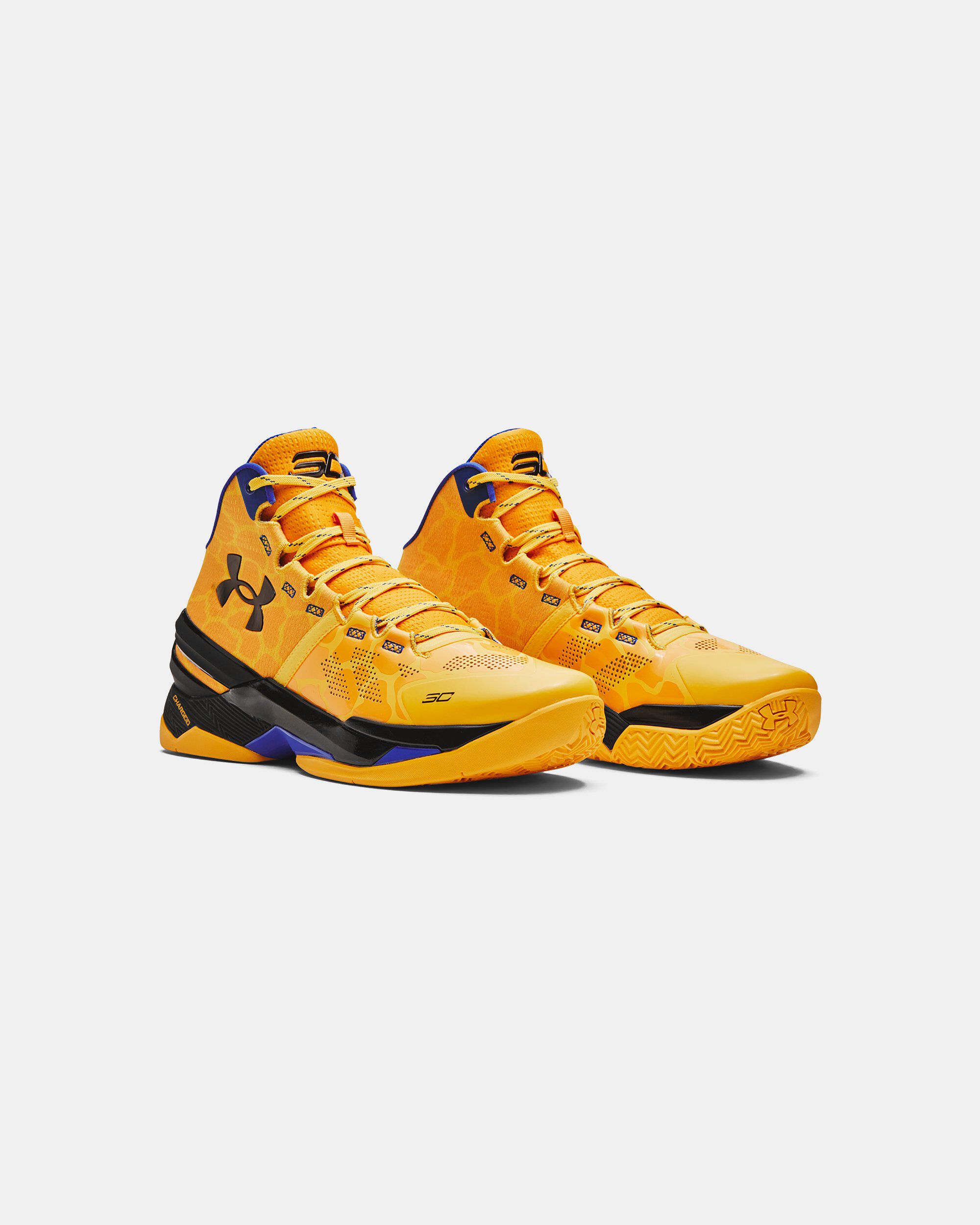 Under armour curry 2 yellow men 2025