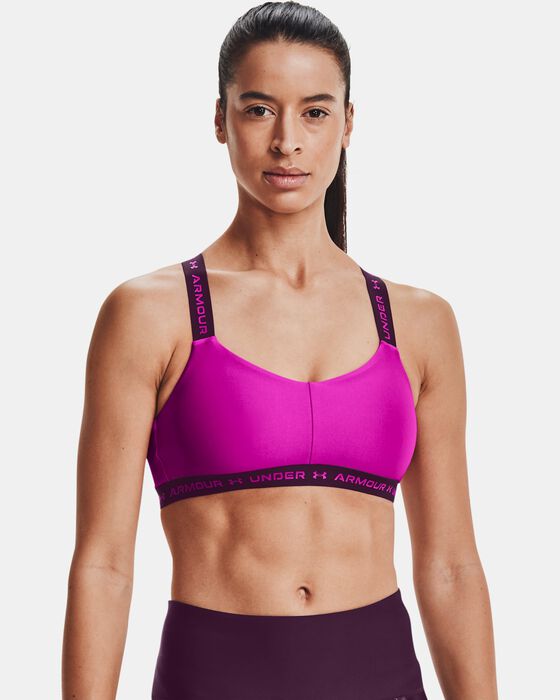 Women's UA Crossback Low Sports Bra image number 0