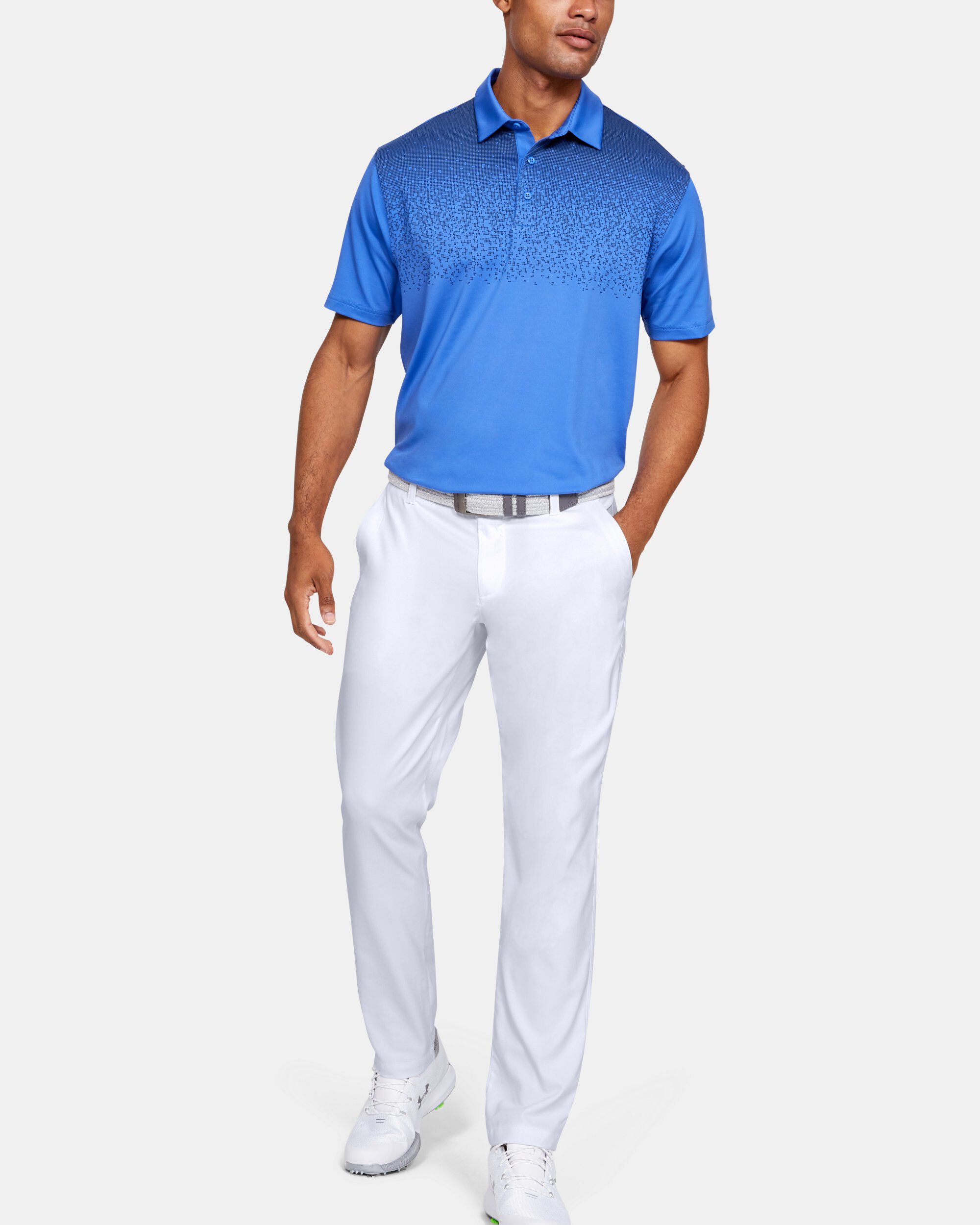 Under Armour Men s UA Showdown Tapered Pants White in Dubai UAE