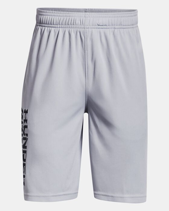 Boys' UA Prototype 2.0 Wordmark Shorts image number 0