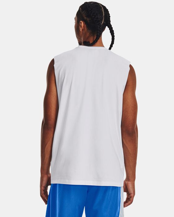 Men's Curry Sleeveless T-Shirt image number 1