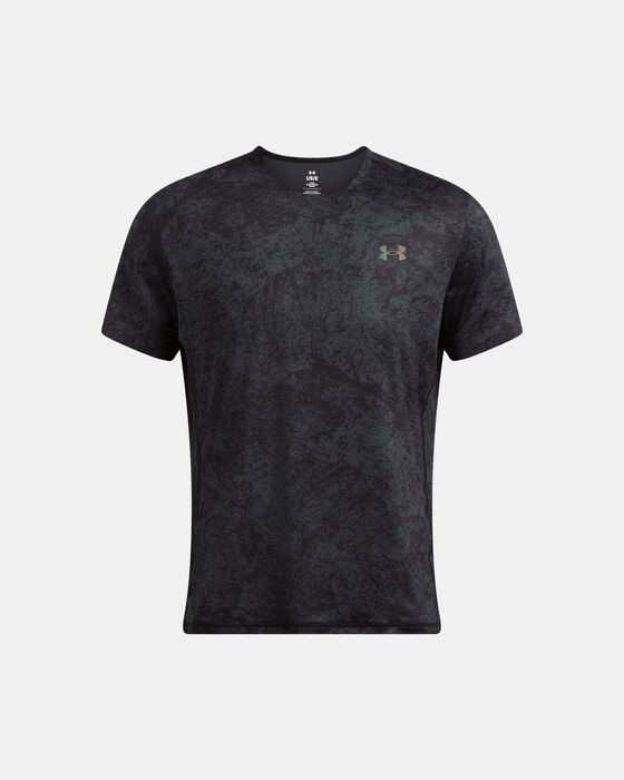 Men's UA Vanish Elite Vent Printed Short Sleeve image number 4