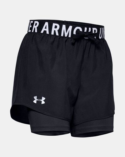 Girls' HeatGear® Armour 2-in-1 Shorts