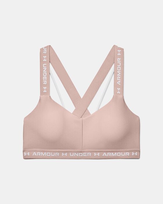 Women's UA Crossback Low Sports Bra image number 8