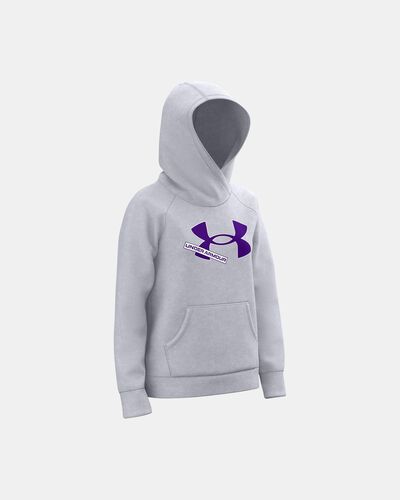 Girls' UA Rival Fleece Logo Hoodie