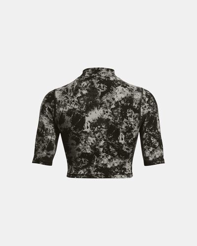 Women's UA Meridian Print Crop Short Sleeve