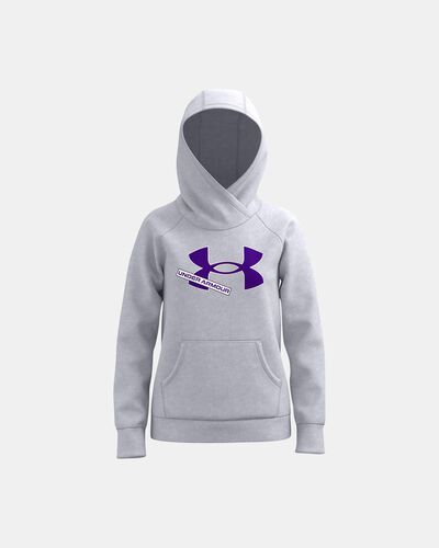 Girls' UA Rival Fleece Logo Hoodie