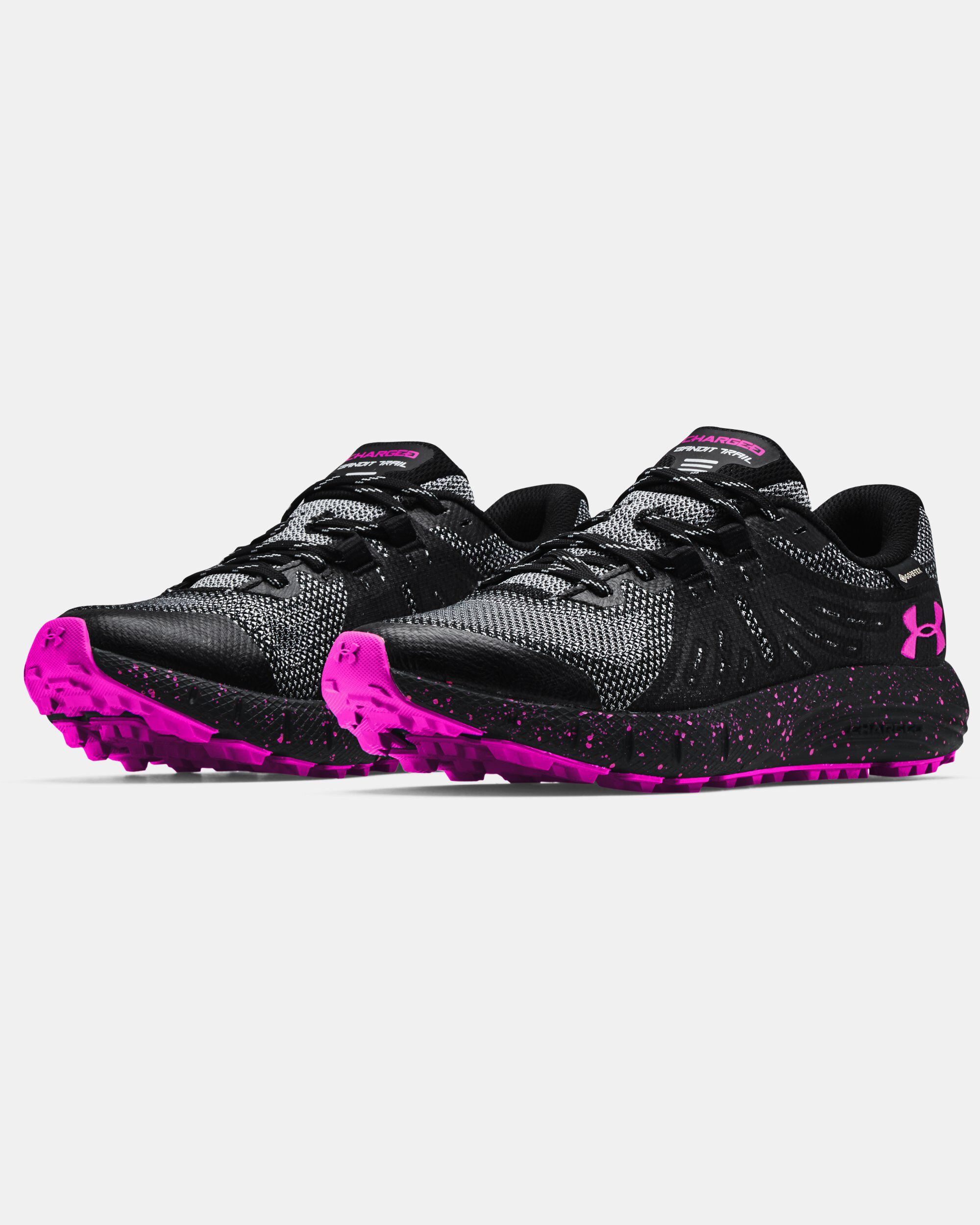 Buy Women s UA Charged Bandit Trail GORE TEX Running Shoes Black in Dubai UAE Under Armour
