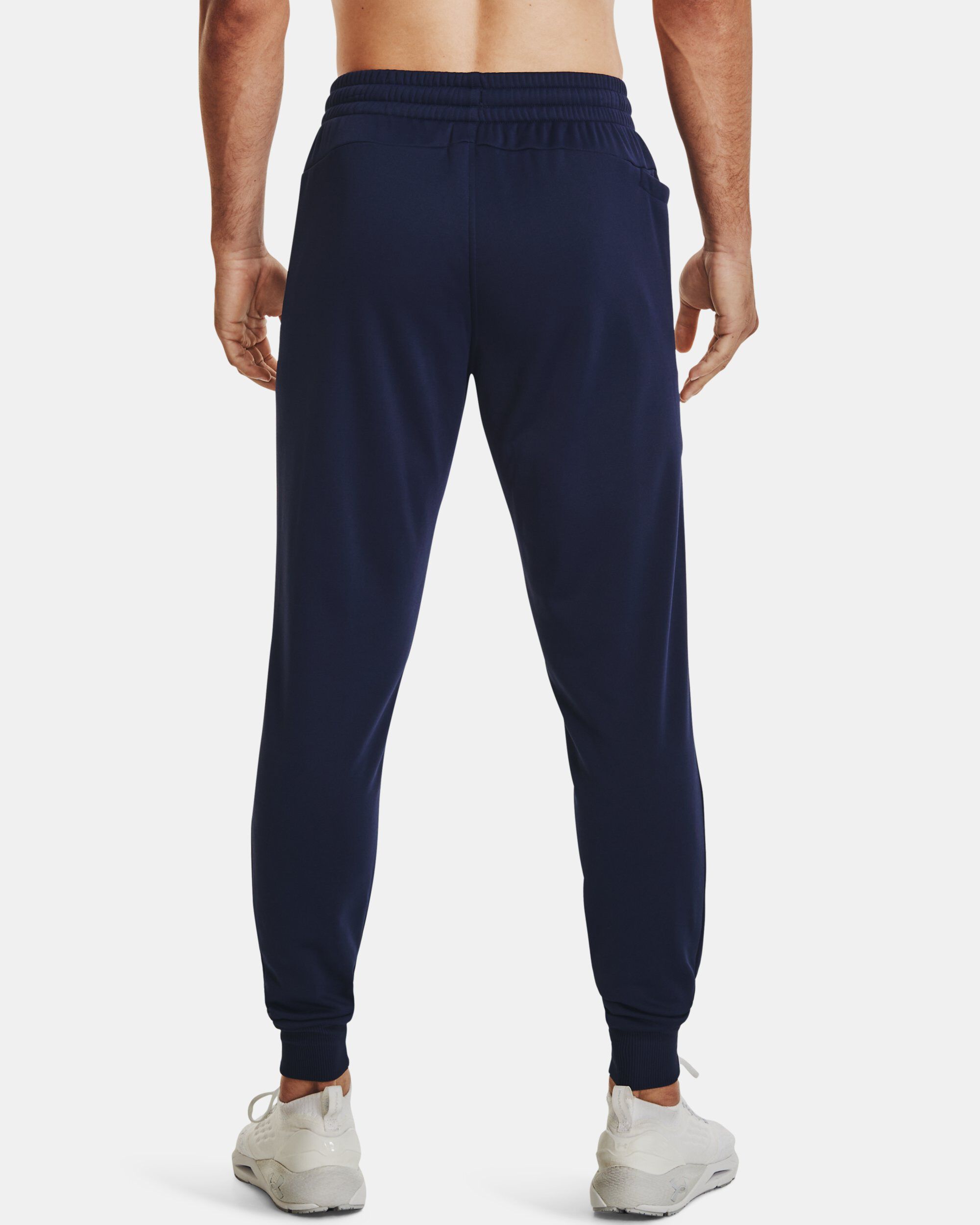 Under armour joggers navy sale