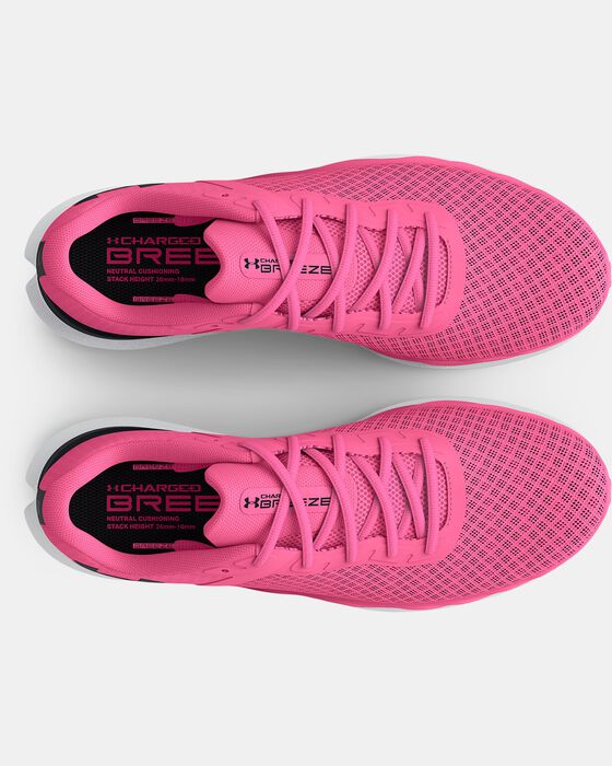 Women's UA Charged Breeze Running Shoes image number 2