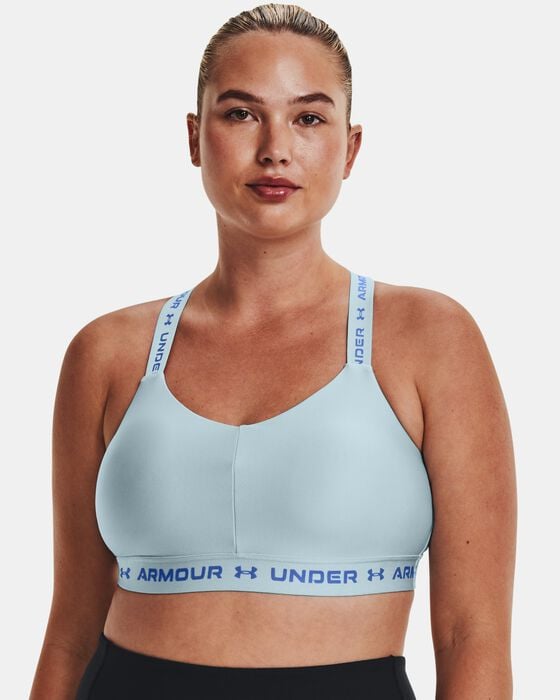 Women's UA Crossback Low Sports Bra image number 4