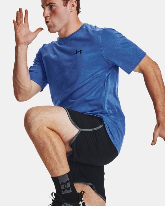 Men's UA Tech™ Vent Jacquard Short Sleeve image number 0
