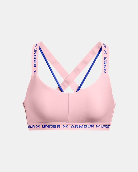 Women's UA Crossback Low Sports Bra image number 10