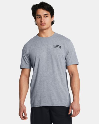 UA Basketball Logo Court