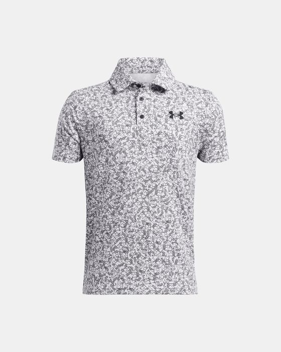Boys' UA Playoff Printed Polo image number 0