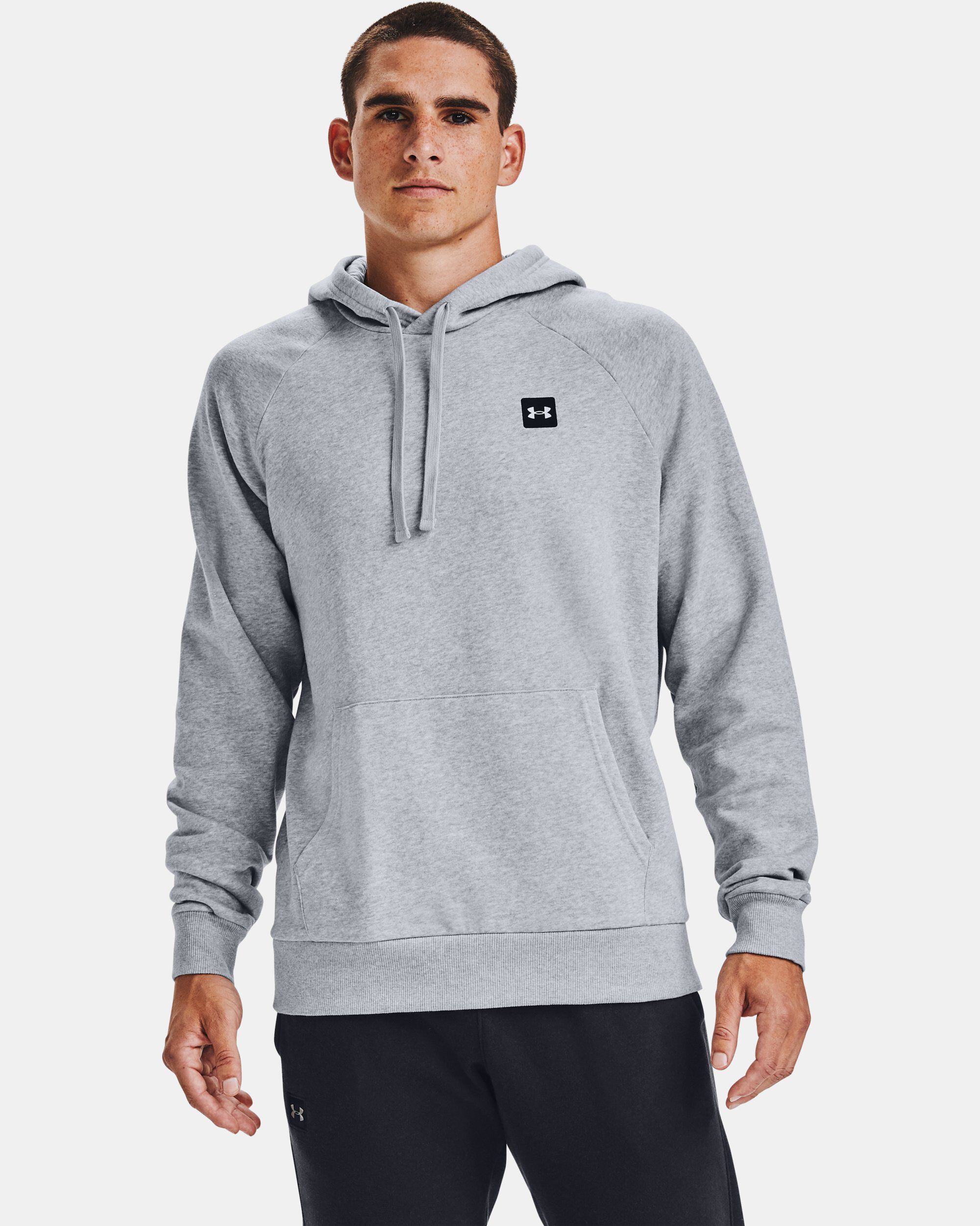 Grey under armour hoodie deals