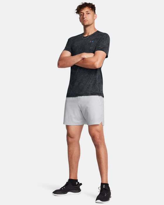 Men's UA Vanish Elite Vent Printed Short Sleeve image number 2