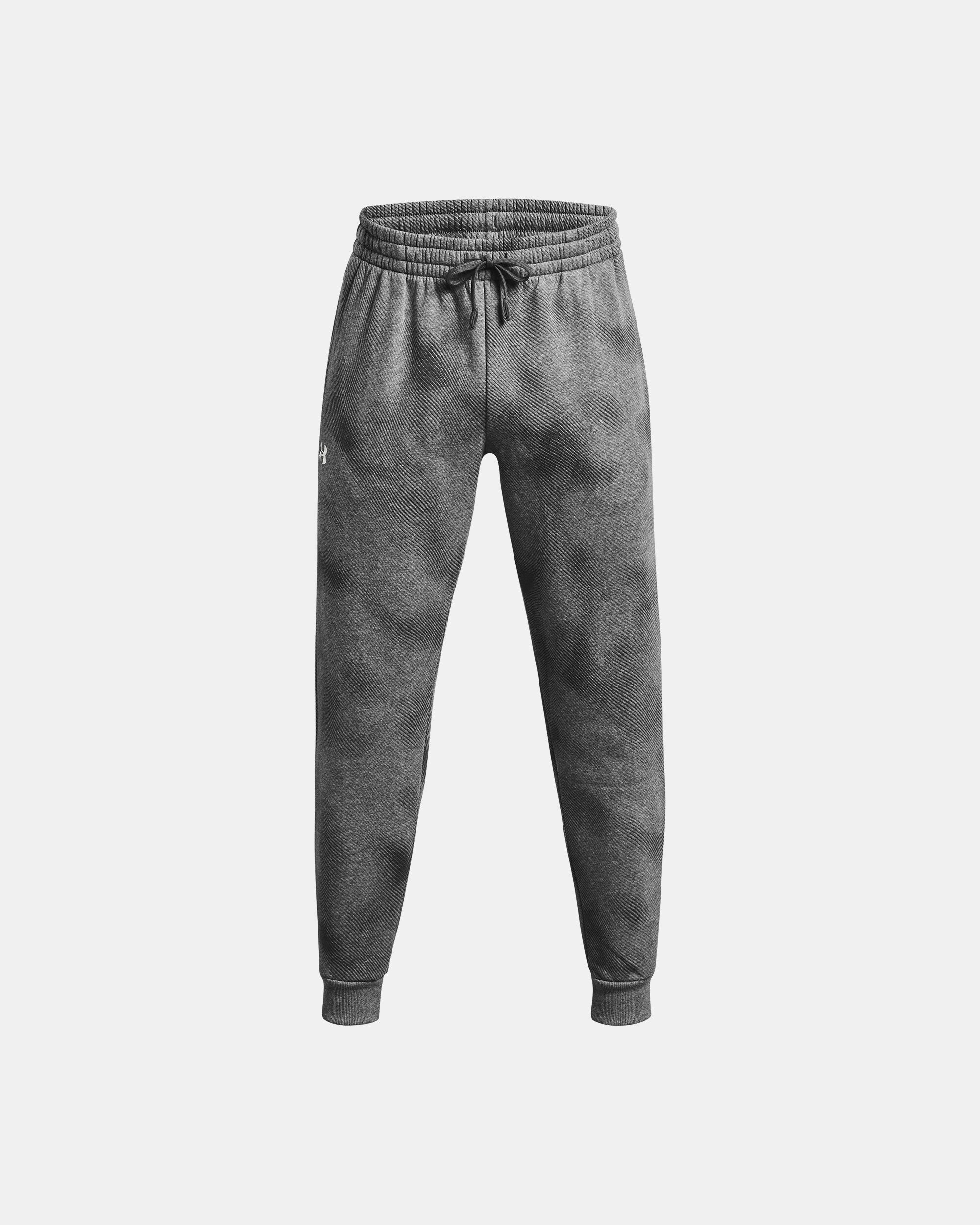 Buy Men s UA Rival Fleece Printed Joggers Grey in Dubai UAE Under Armour