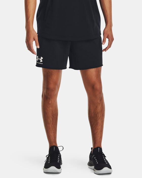 Men's UA Rival Terry 6" Shorts image number 0
