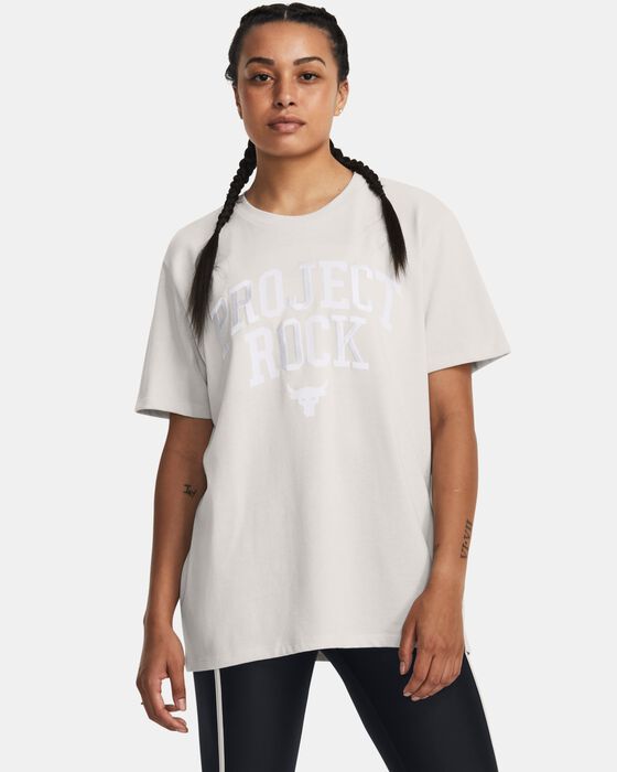 Women's Project Rock Heavyweight Campus T-Shirt image number 0