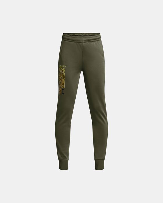 Boys' Armour Fleece® Graphic Joggers image number 0