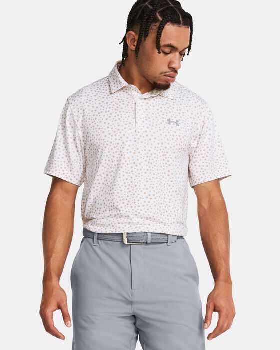 Men's UA Playoff 3.0 Printed Polo image number 0