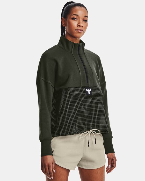 Women's Project Rock Fleece ½ Zip image number 0