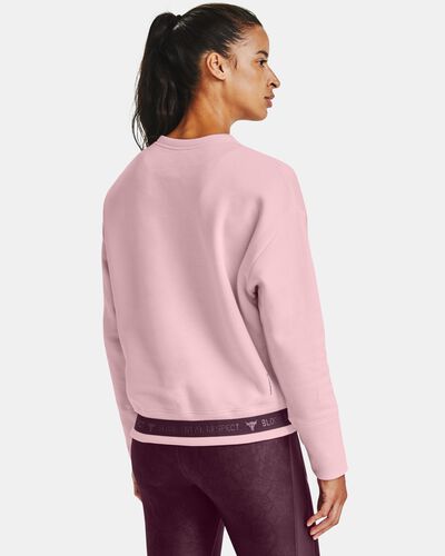 Women's Project Rock Charged Cotton® Fleece Crew