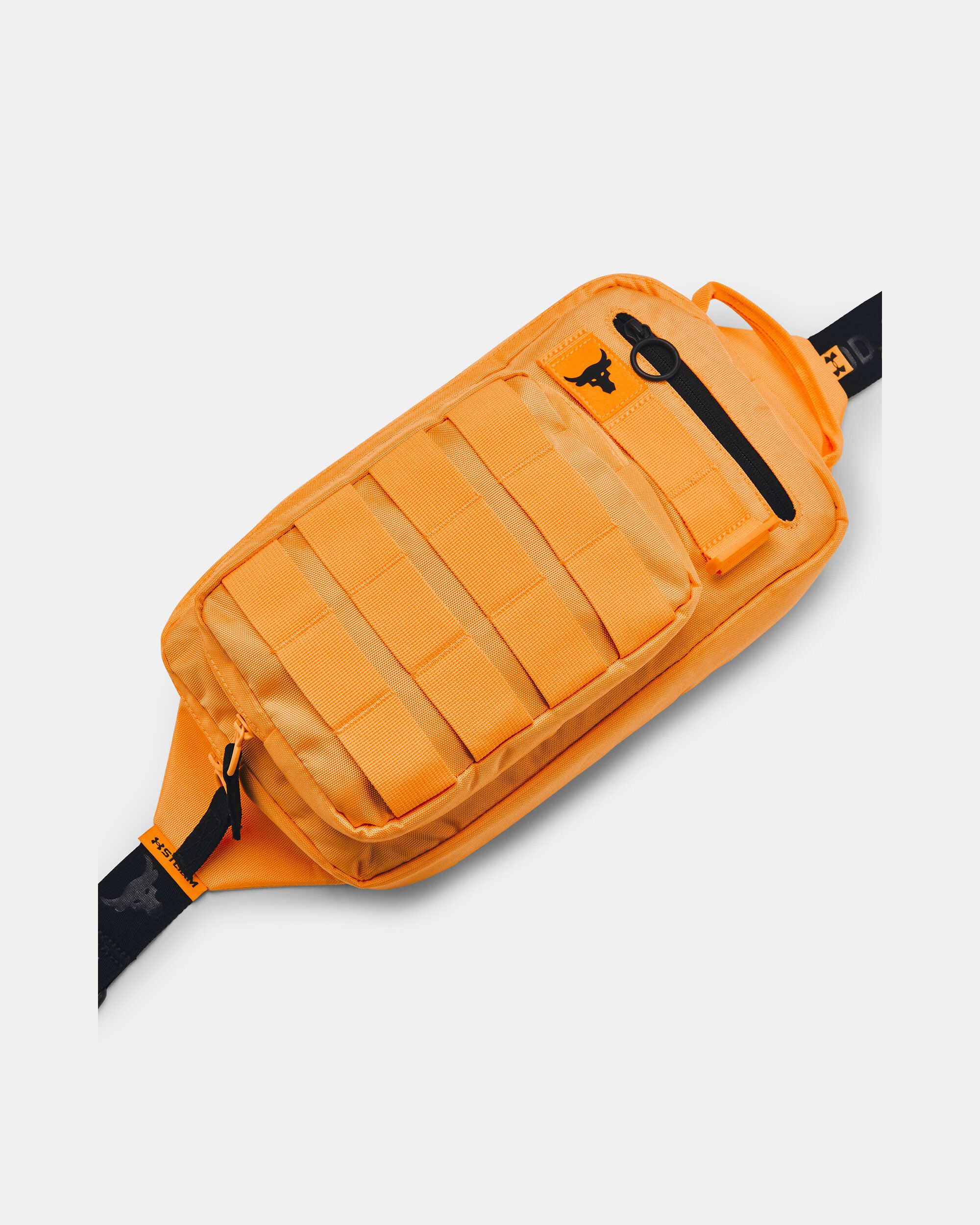 Buy Unisex Project Rock Waist Bag Orange in Dubai UAE Under Armour