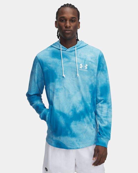 Men's UA Rival Terry Printed Hoodie image number 0