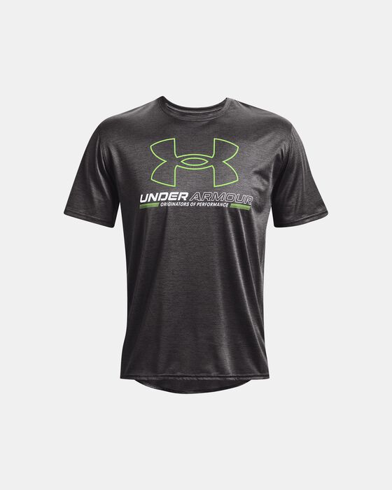 Men's UA Training Vent Graphic Short Sleeve image number 6