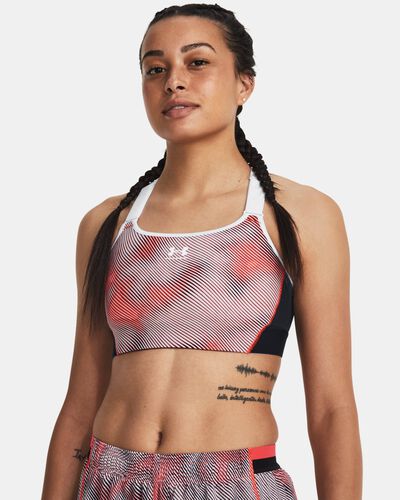 Women's HeatGearÂ® Armour High Printed Sports Bra