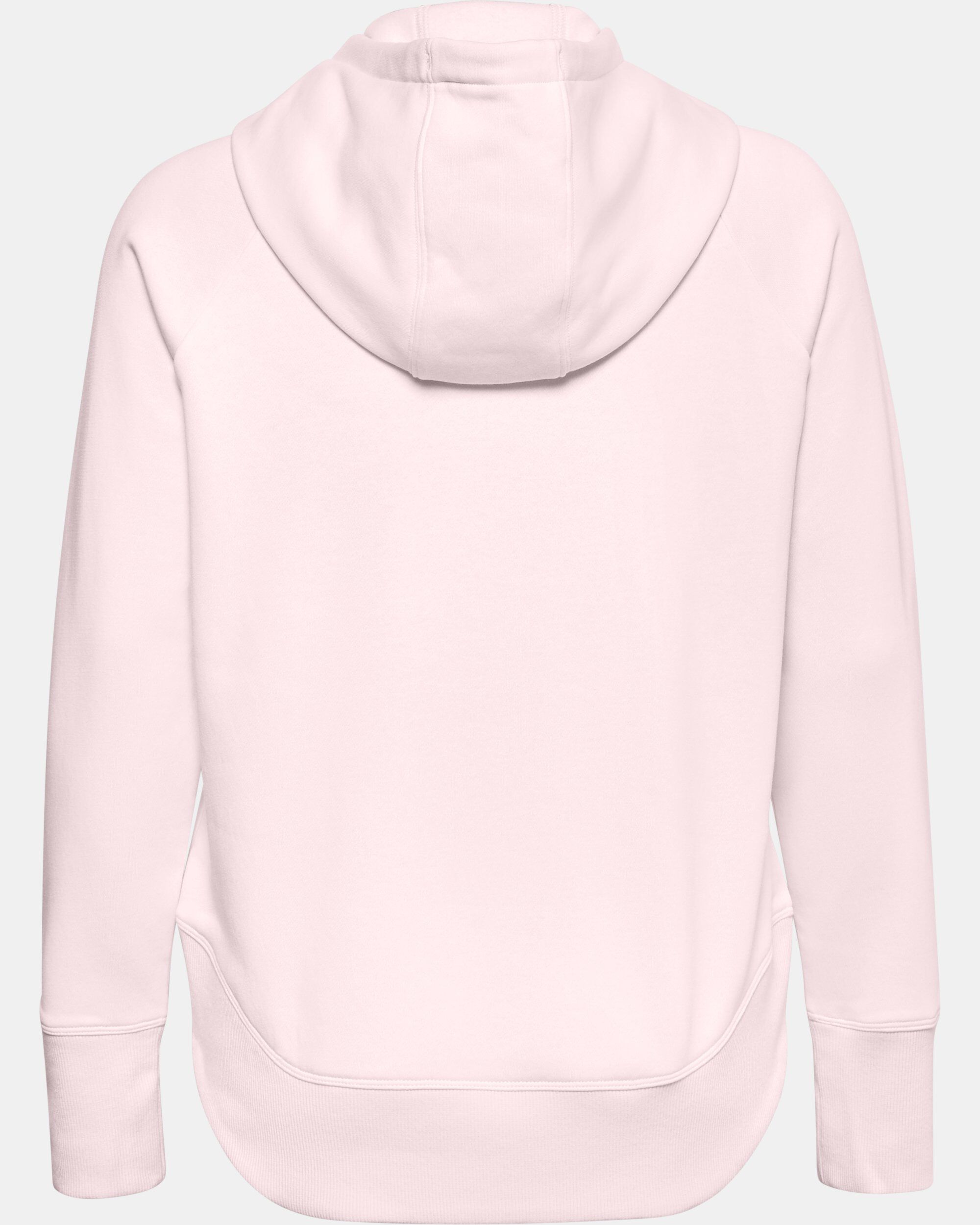 Buy Women s UA Rival Fleece Metallic Hoodie Pink in Dubai UAE Under Armour