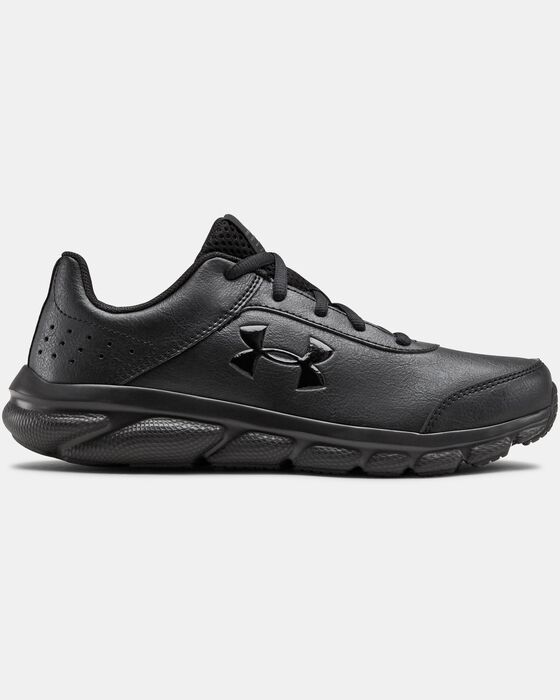 Grade School UA Assert 8 Uniform Synthetic Running Shoes image number 0