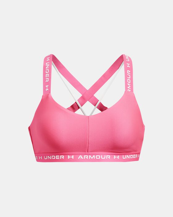 Women's UA Crossback Low Sports Bra image number 10