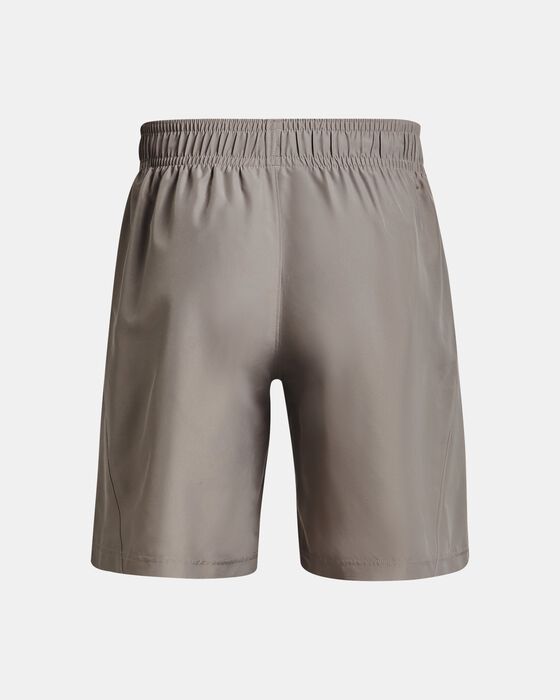Men's UA Woven Graphic Wordmark Shorts image number 6