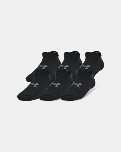 Kids' UA Essential 6-Pack No Show Socks