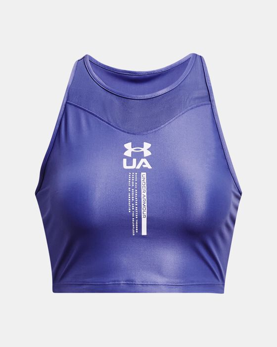 Women's UA Iso-Chill Crop Tank image number 6