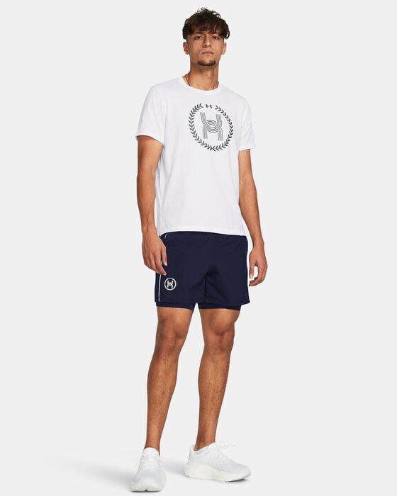 Men's UA Launch 5" Shorts image number 2