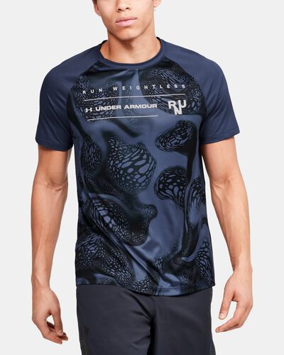 Men's UA Qualifier Iso-Chill Run Weightless Short Sleeve